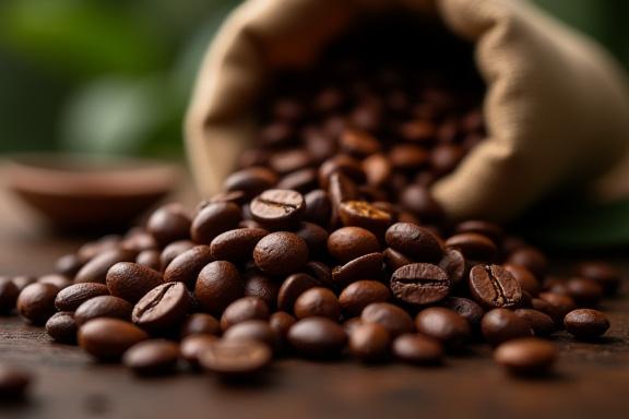 厳選されたシングルオリジンのコーヒー豆